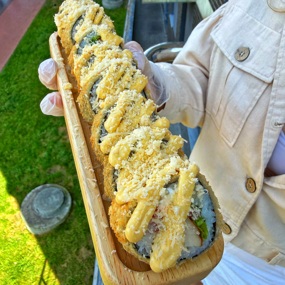 Цезарь темпура с курицей