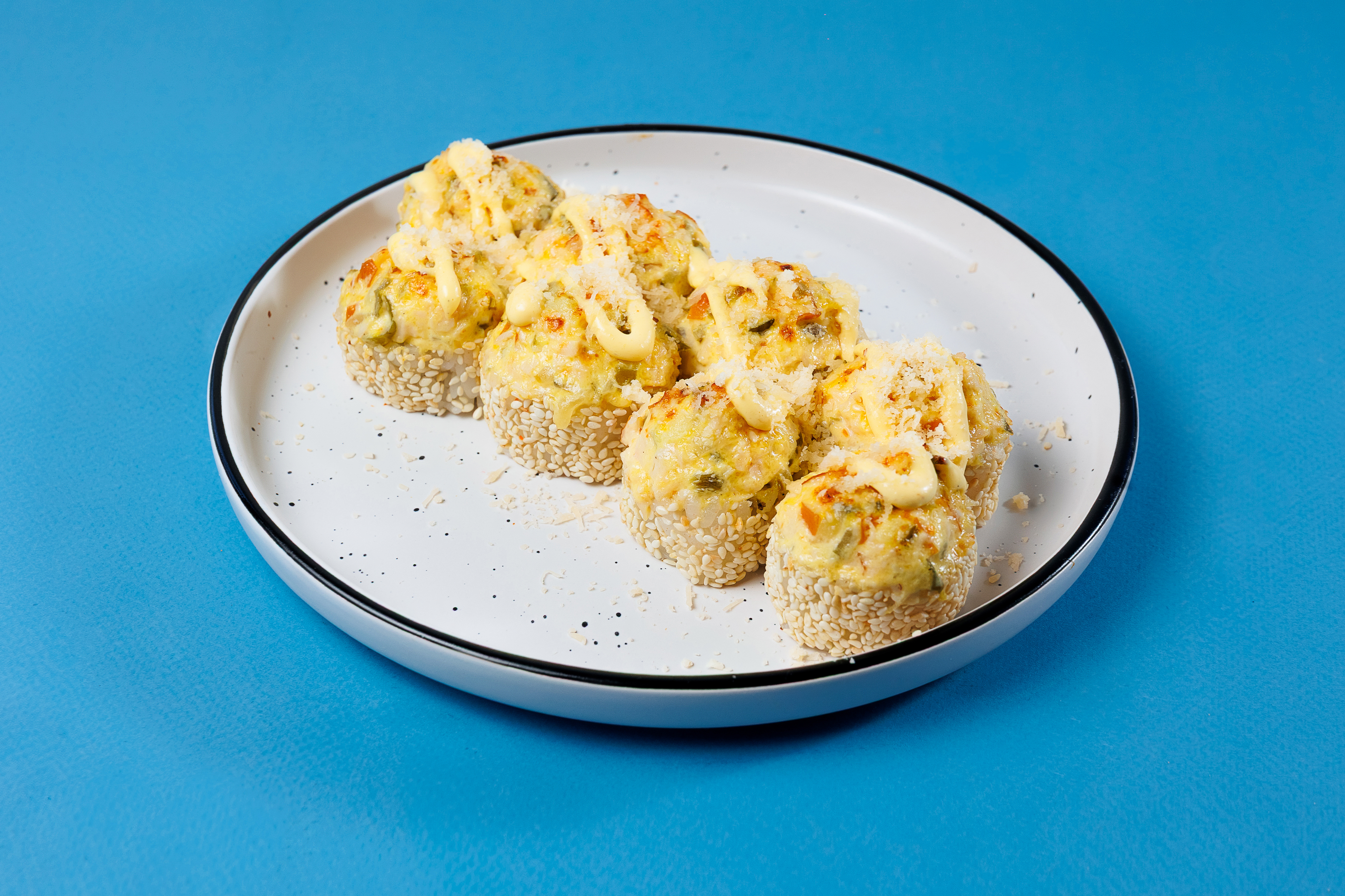 Запеченный с курицей ролл Марио