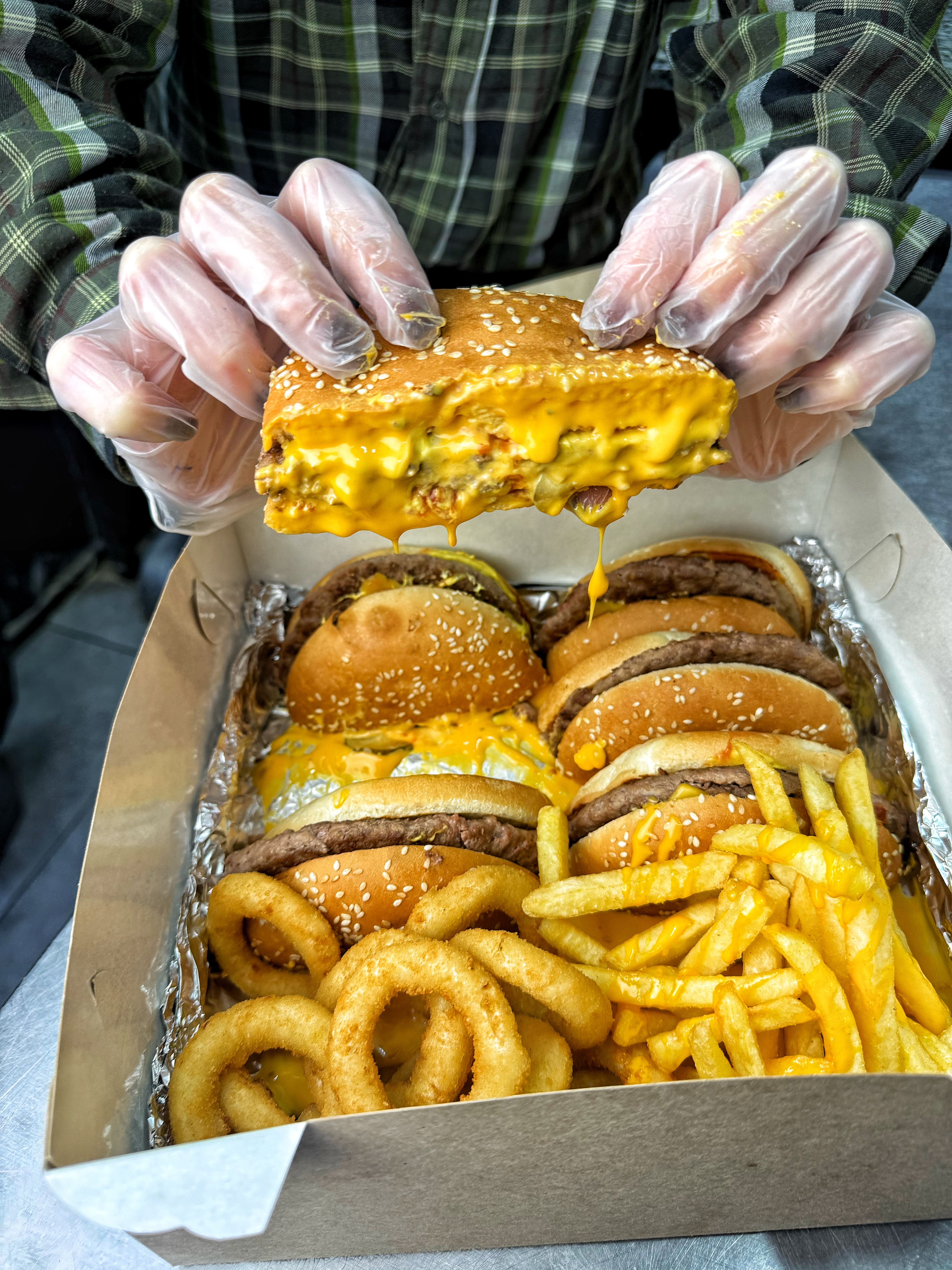 Комбо чизбургер