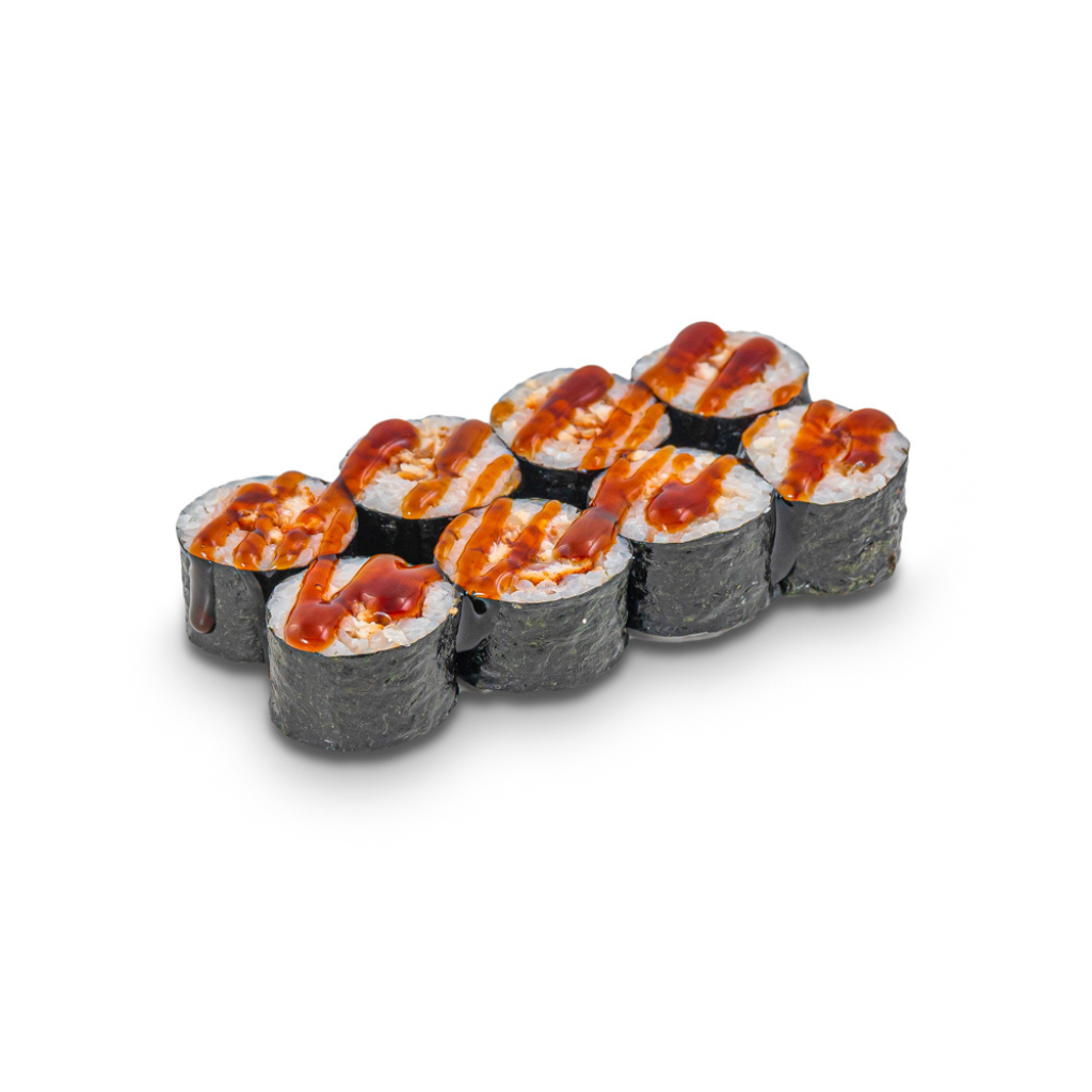 Классический ролл с угрем