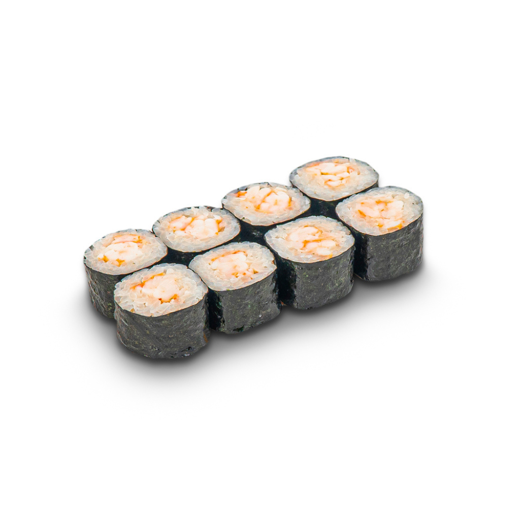 Классический ролл с креветкой