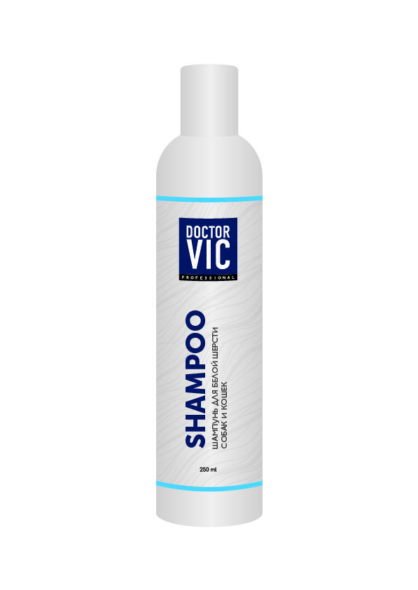 Шампунь концентр Doctor VIC для глубокой очистки шерсти кош и соб 250 мл