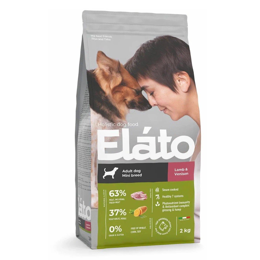 Elato Holistic Adult Dog Mini Ягненок/Оленина д/соб 2 кг