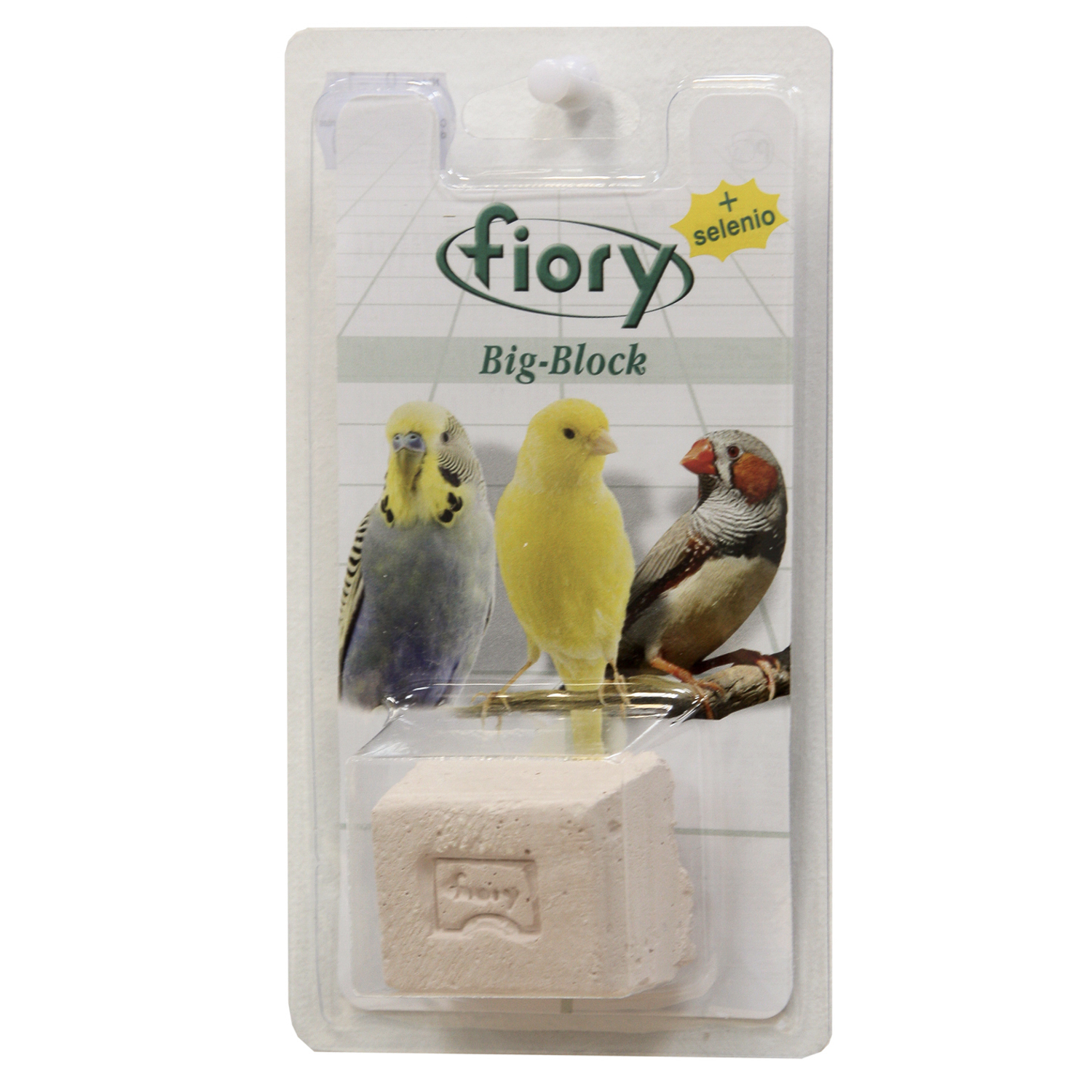 Fiory Big-Block минер камень д/птиц 55 г