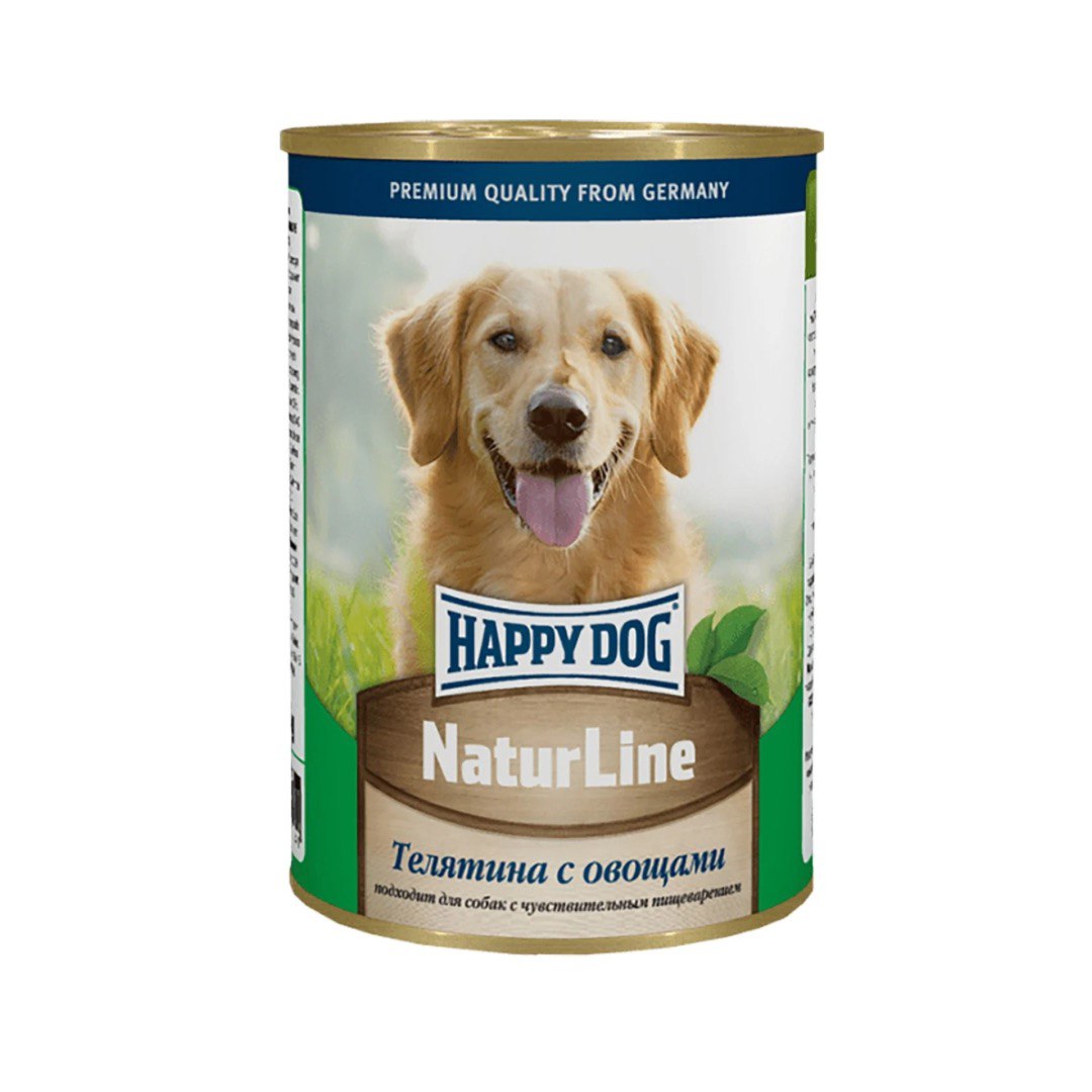 Happy Dog Nature Line Телятина/Овощи конс д/соб 410 г
