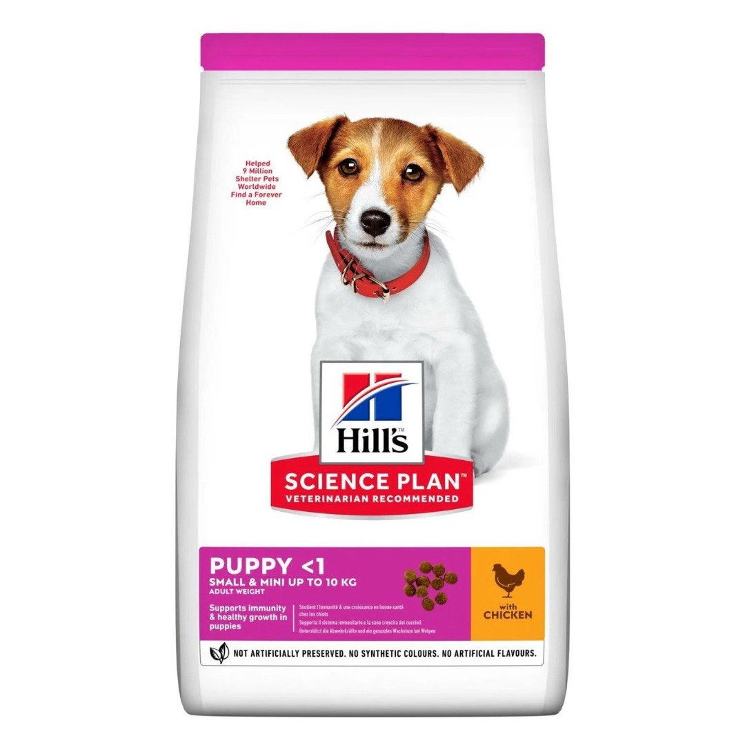 Hill's SP Small & Miniature Puppy Курица/Индейка д/щен 300 г