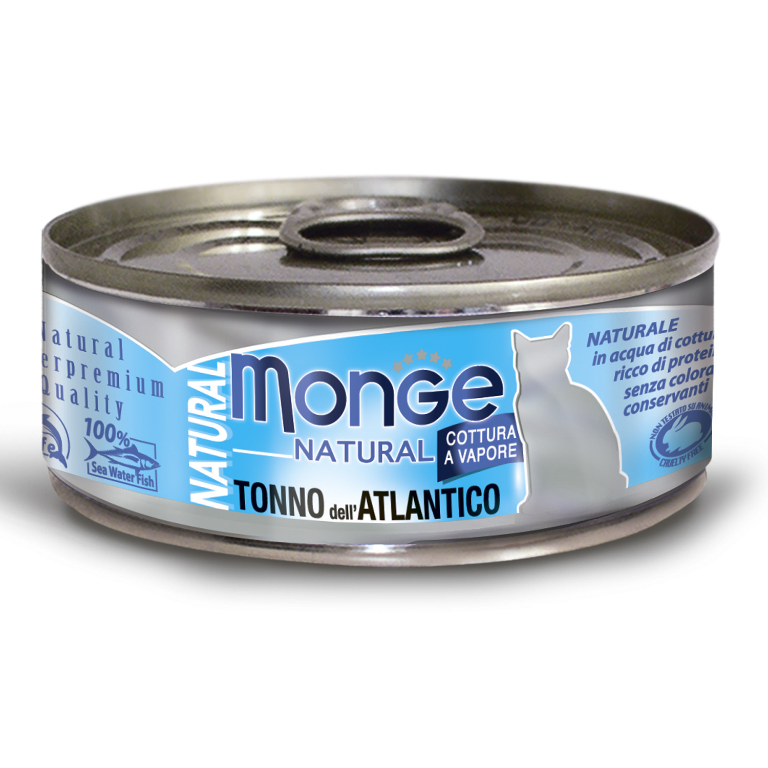 Monge Cat Natural Атлантический тунец конс д/кош 80 г