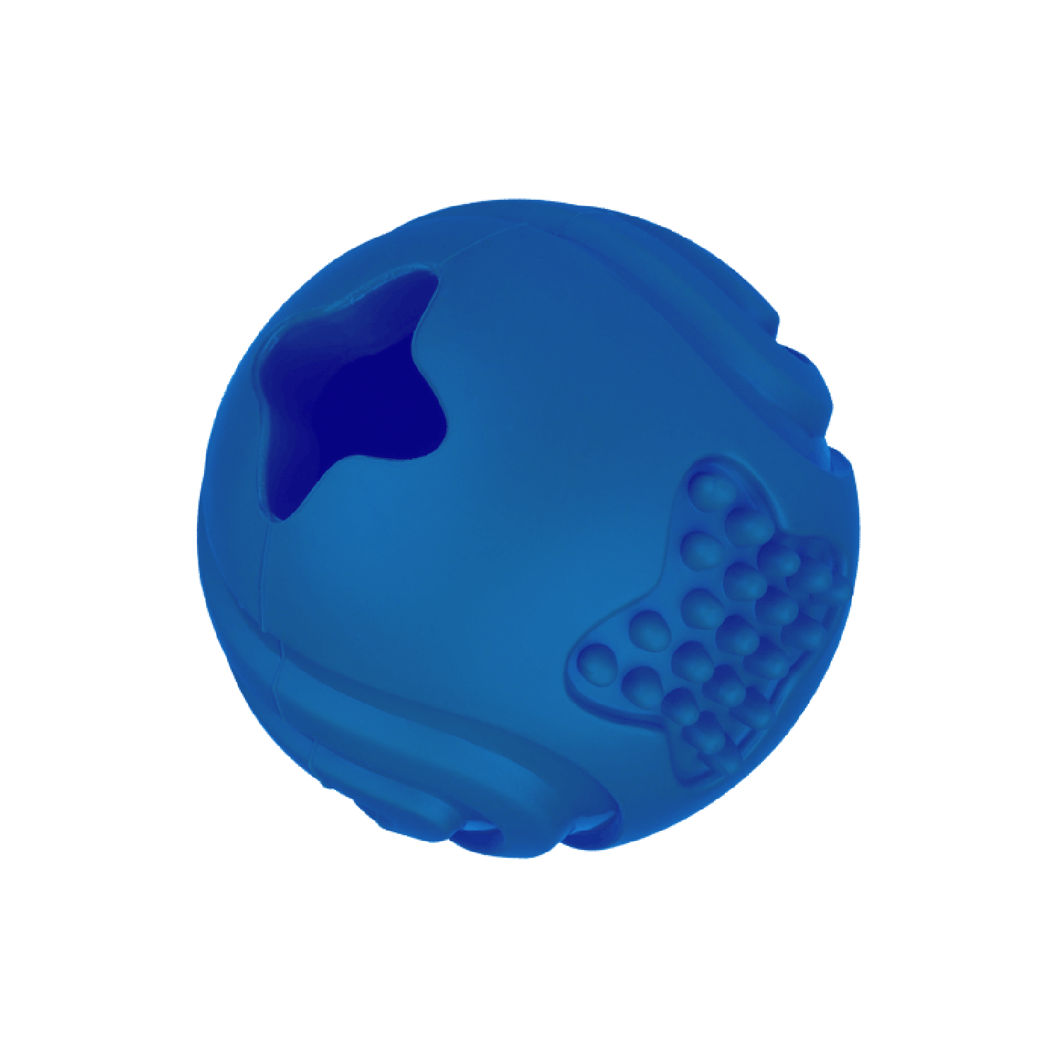 Мяч Mr. Kranch с ароматом курицы Синий д/соб 6,5см