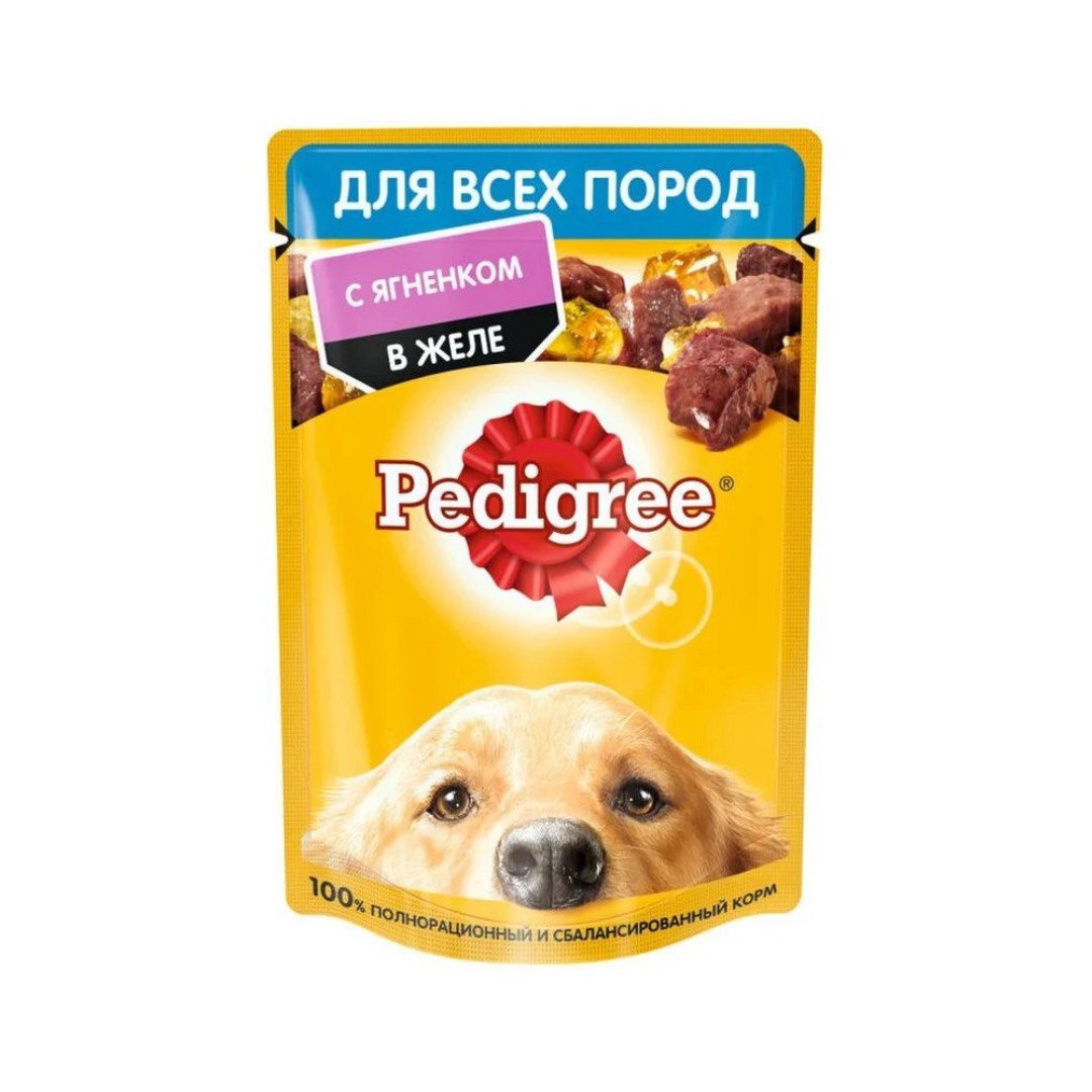 Pedigree Ягненок желе пауч д/соб 85 г