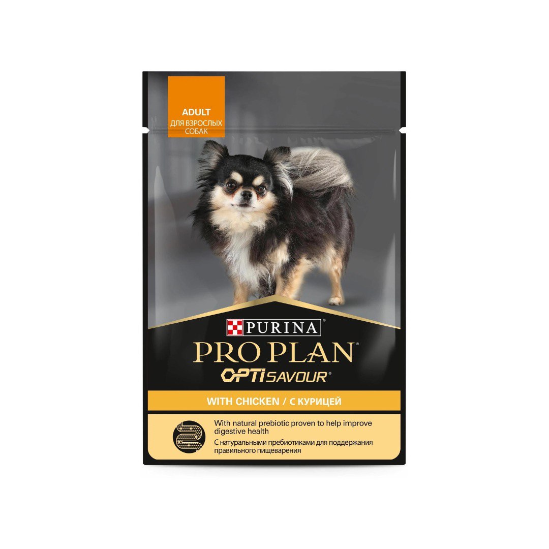 Pro Plan Dog Opti Savour Adult Курица пауч д/соб 85 г