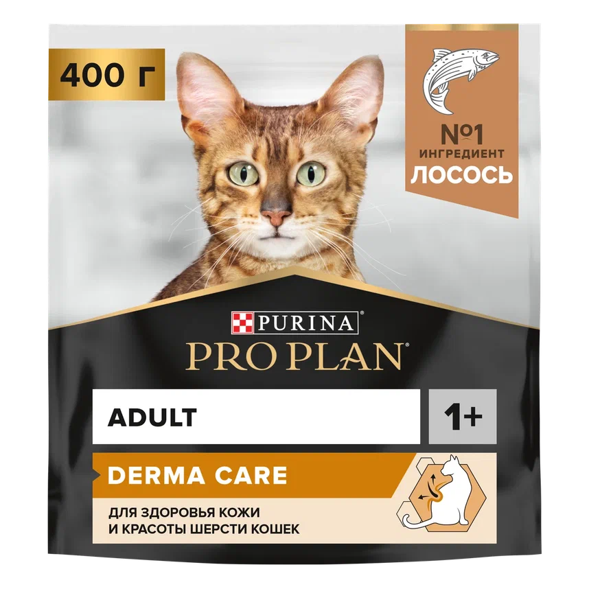 Pro Plan Derma Care Лосось д/кош 400 г