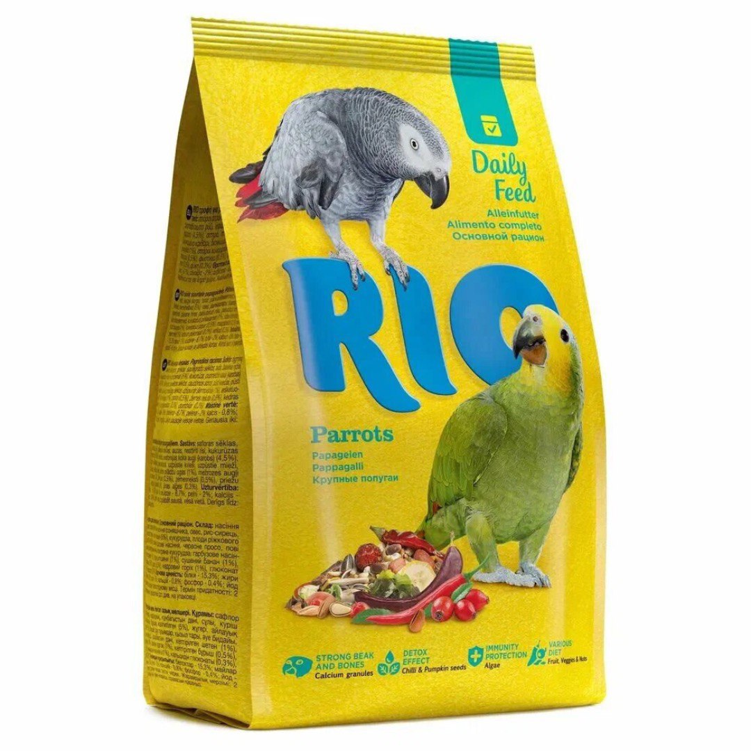 Rio корм д/крупных попугаев 1кг
