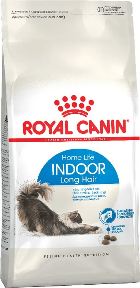Royal Canin Indoor Long Hair д/кош 2 кг