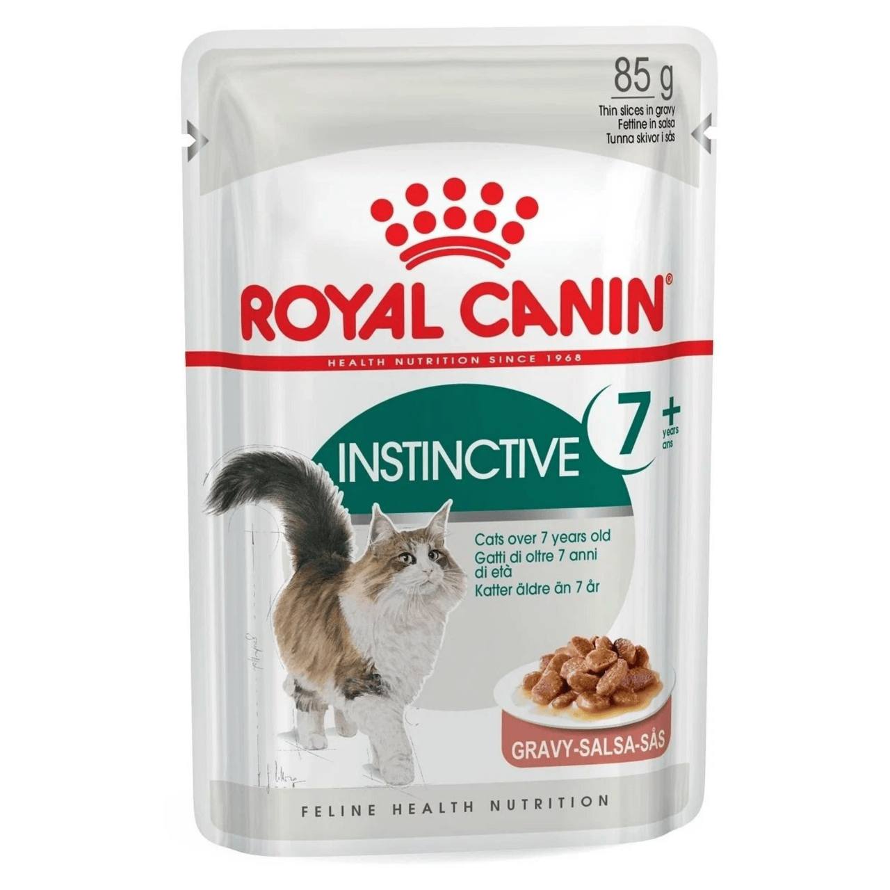 Royal Canin Instinctive 7+ в соусе пауч д/кош 85 г