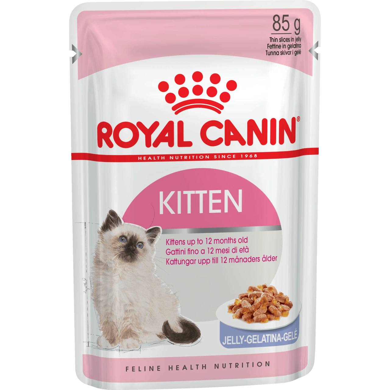 Royal Canin Kitten Instinctive в желе пауч д/котят 85 г