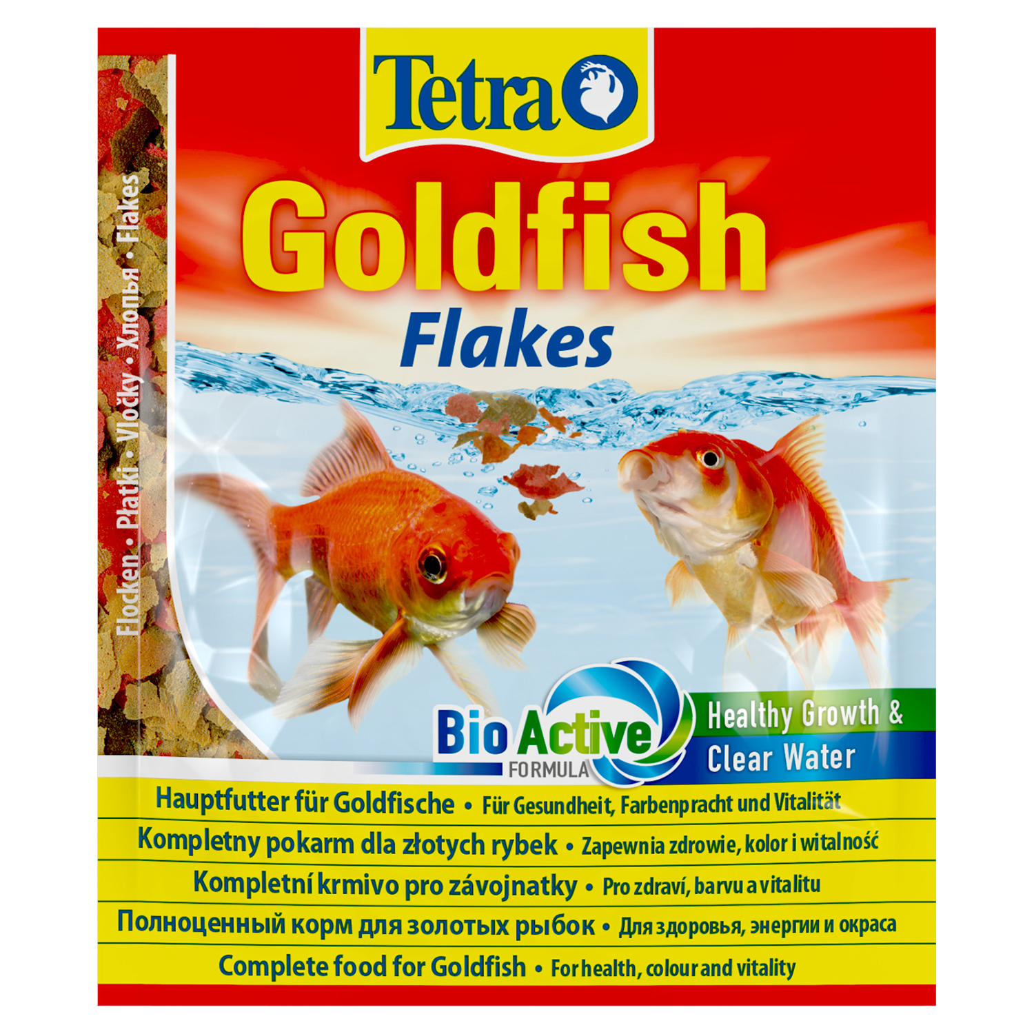 Tetra Goldfish Хлопья основной корм д/зол рыб 12 г