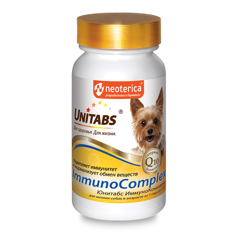 Unitabs Immuno Complex корм добавка д/соб мелк пор 100 шт