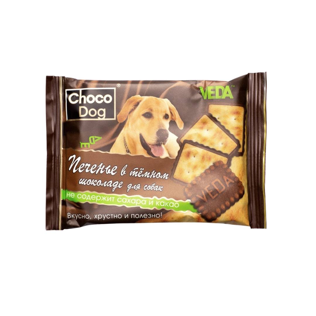 Печенье Choco Dog в темном шоколаде д/соб 30 г