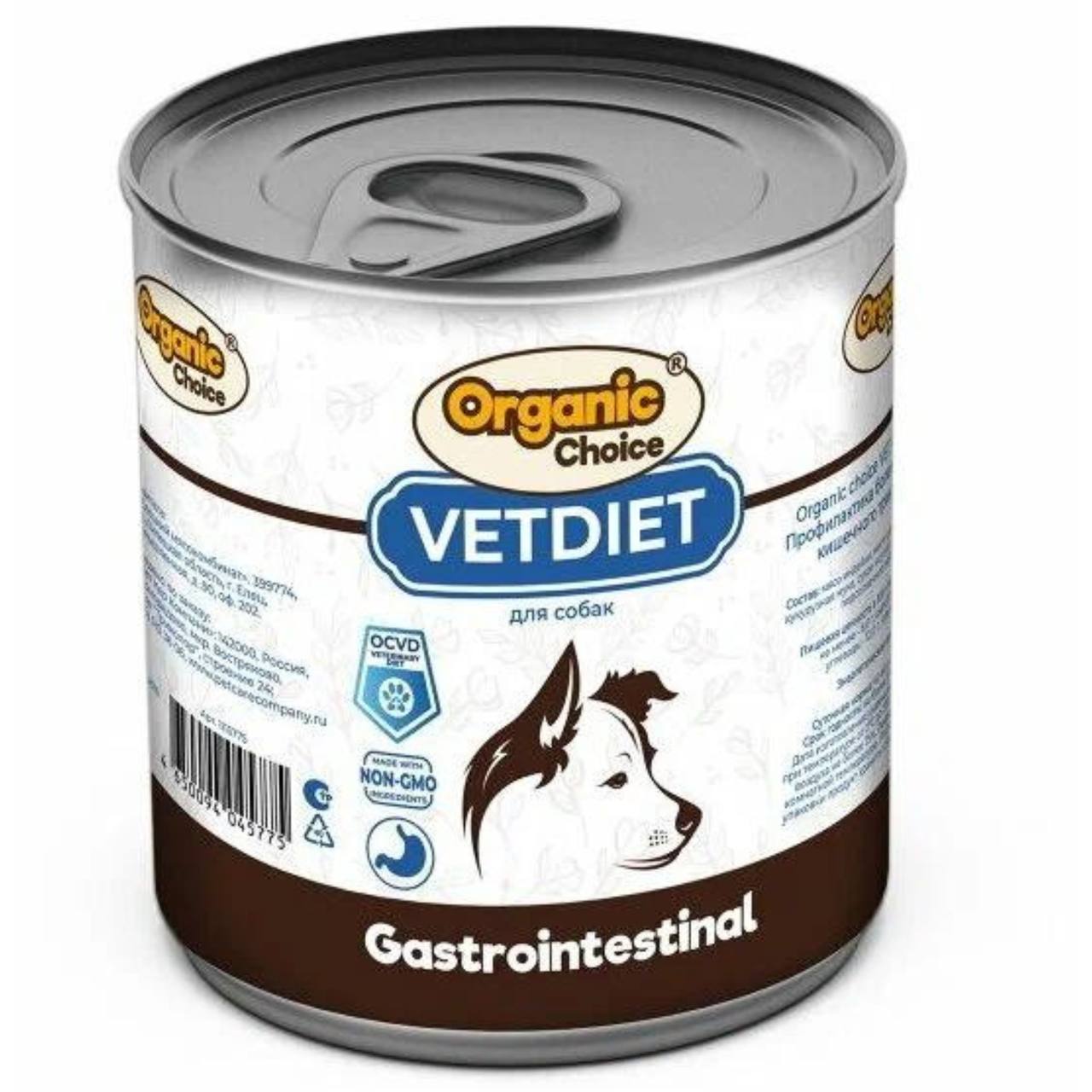 Organic Сhoice VET Gastrointestinal конс. д/соб 340 г