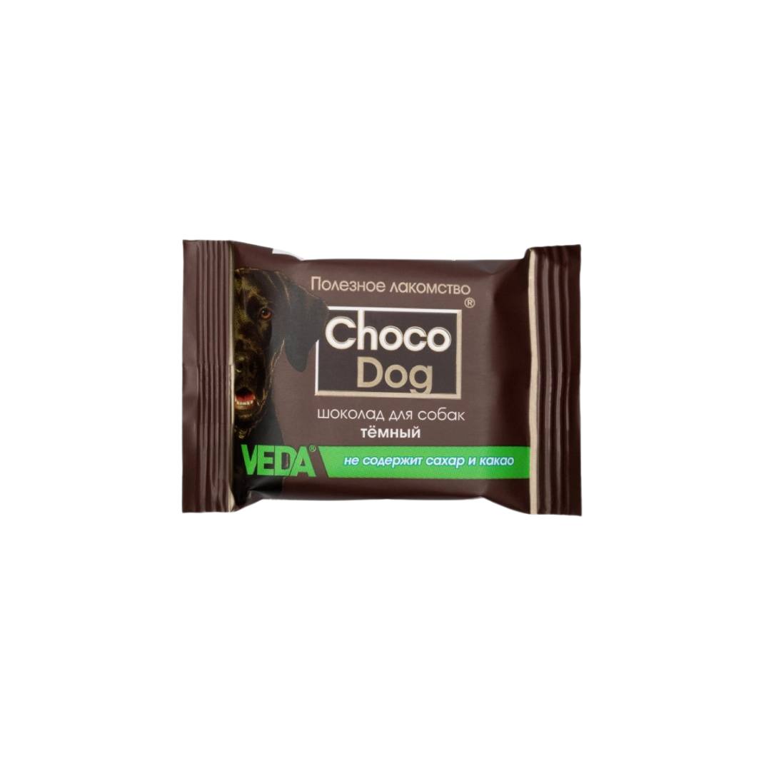 Шоколад Choco Dog темный д/соб 15 г