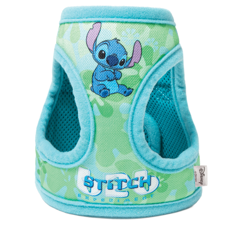 Шлейка-жилетка Triol Disney Stitch нейлон голубой д/соб S 40 см