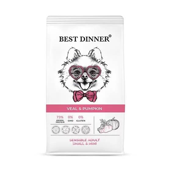 Best Dinner Sensible Mini Телятина/Тыква д/соб 1,5 кг