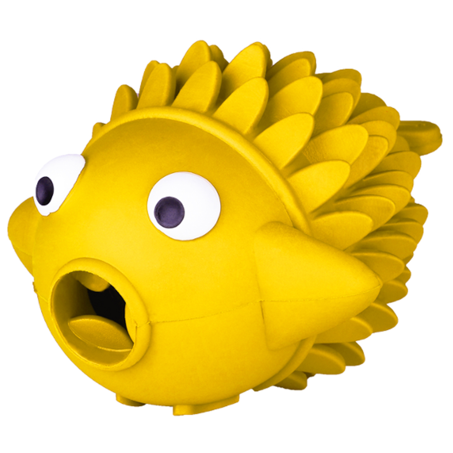 Игрушка Mr. Kranch Рыбы-ёрш желтый д/соб 12 см
