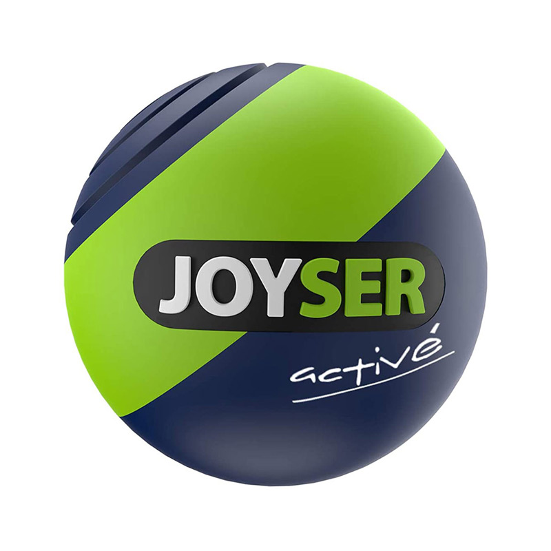 Мяч Joyser Active с пищалкой резина M зелен д/соб 6,3 см