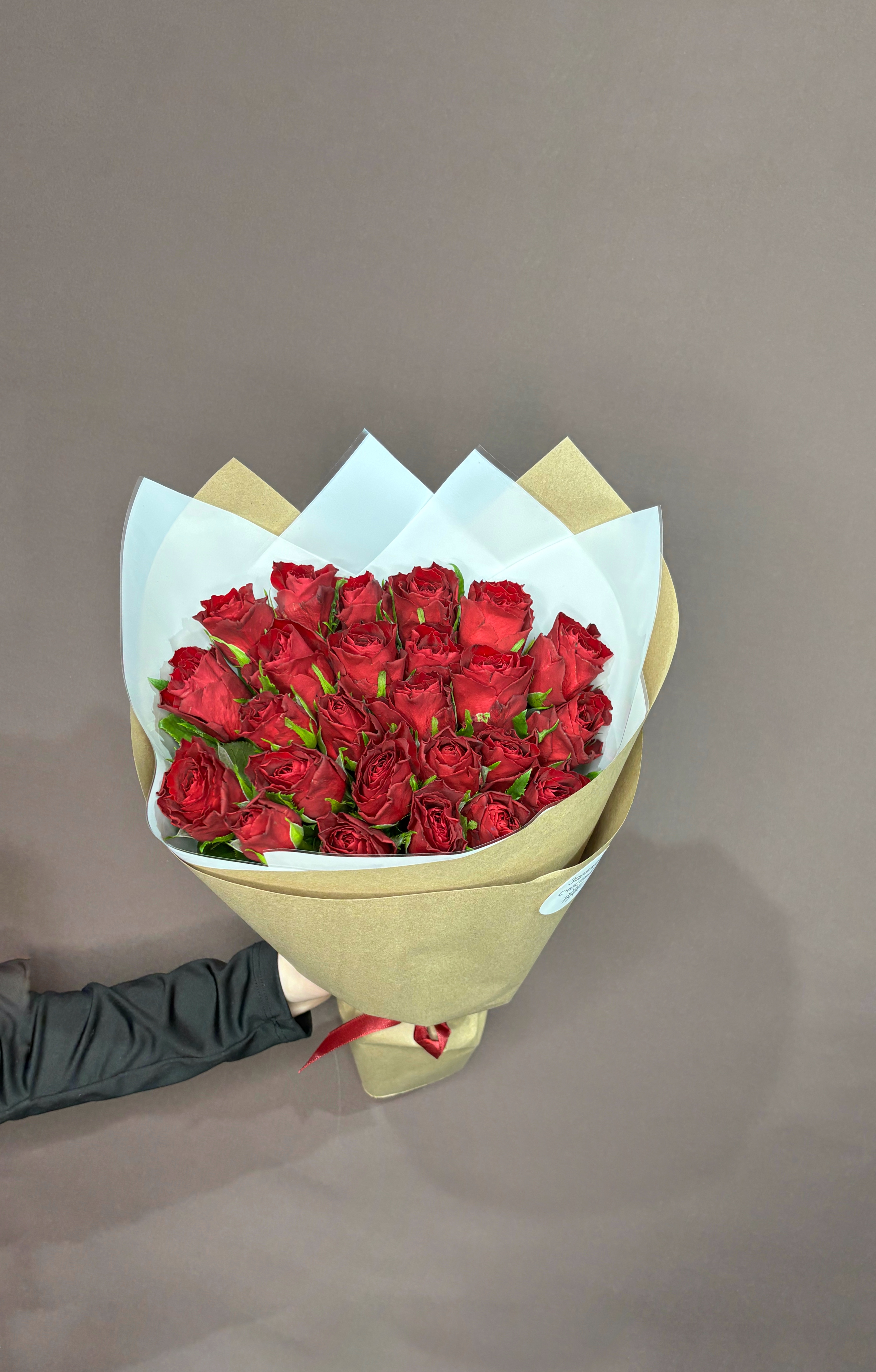 Роза 40 см в букете