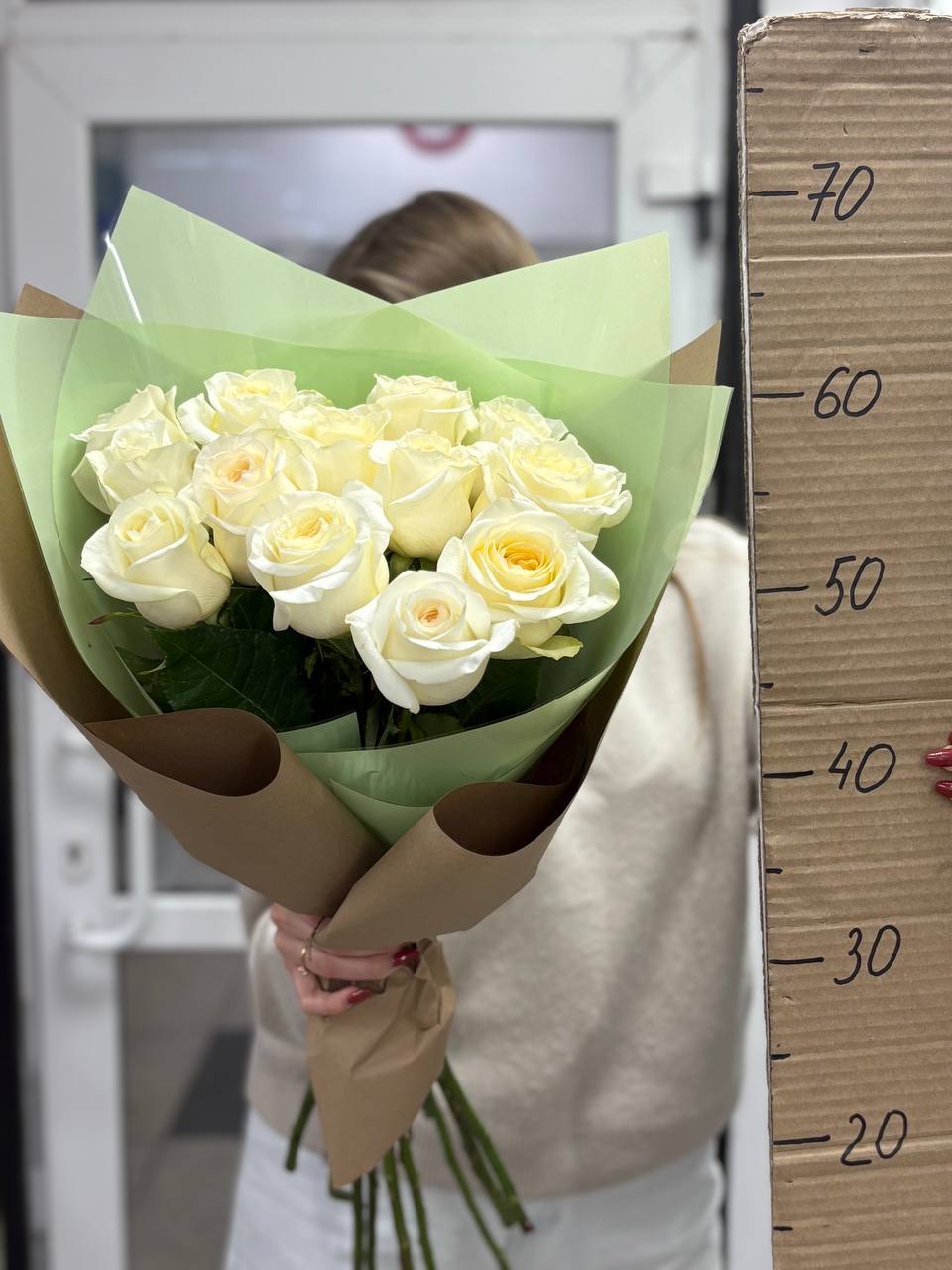 Букет 13 роз 60 см