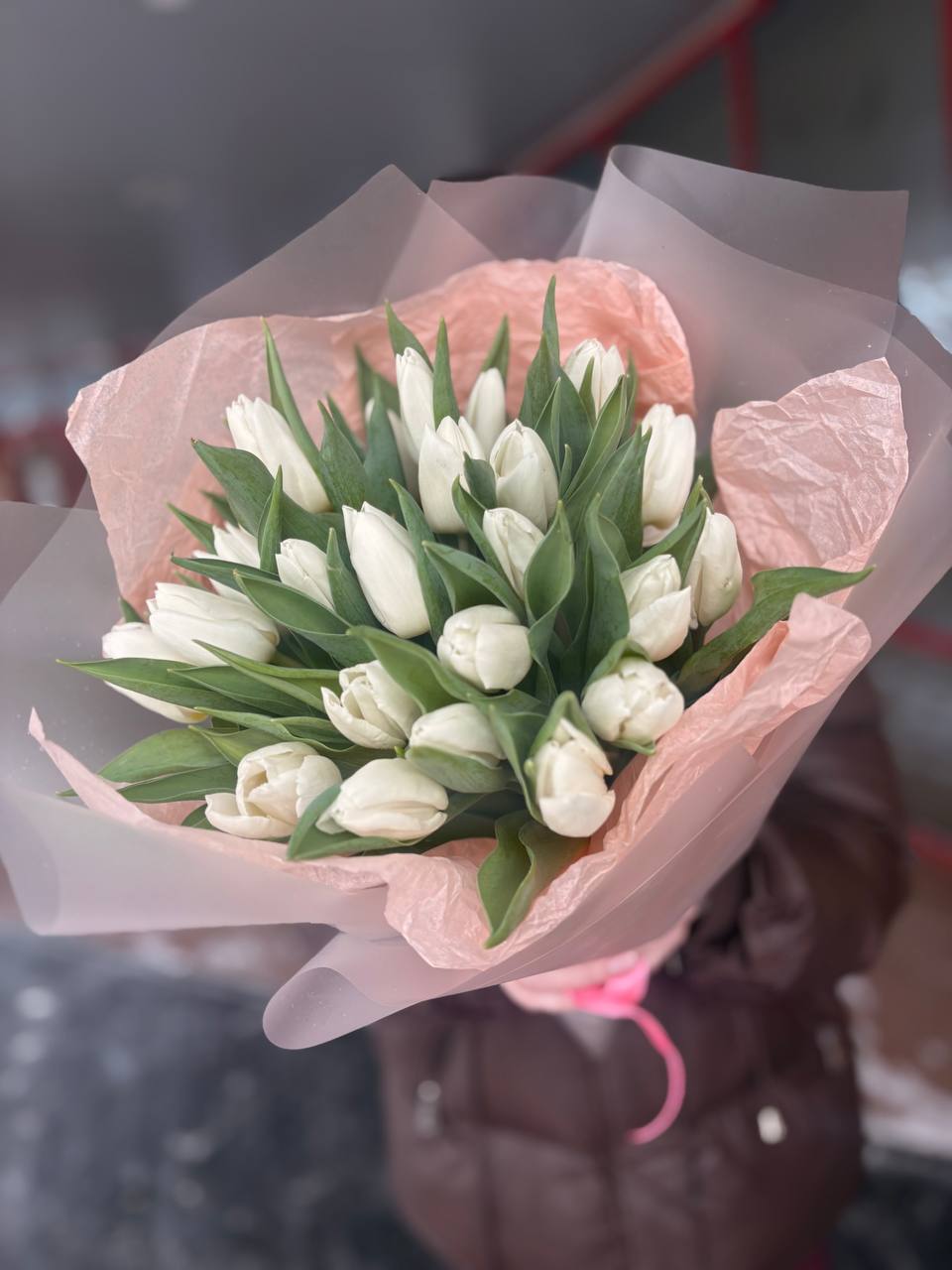 25 тюльпанов в букете