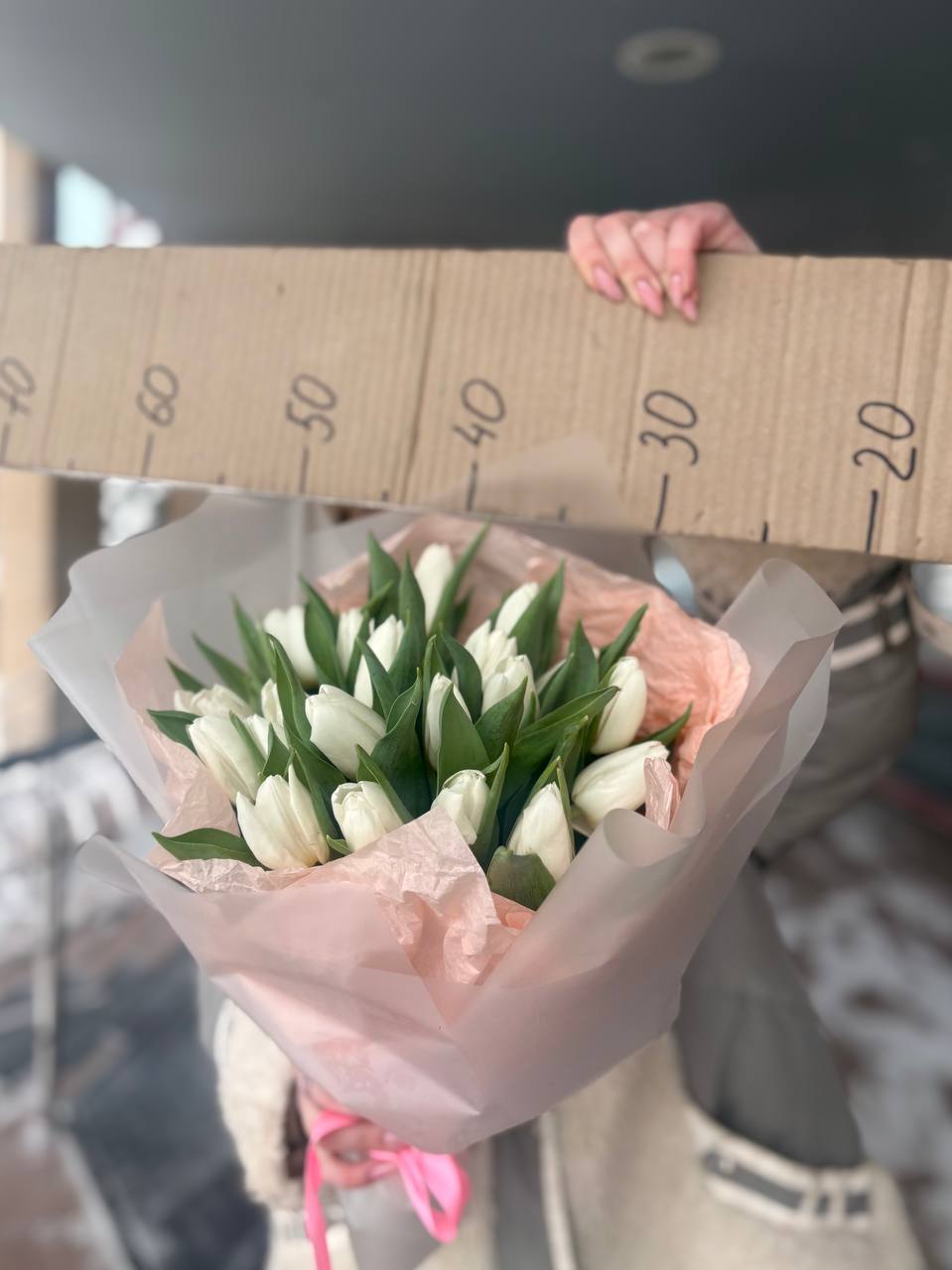 25 тюльпанов в букете