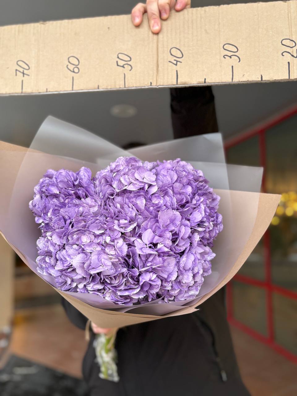 Букет из 5и гортензий