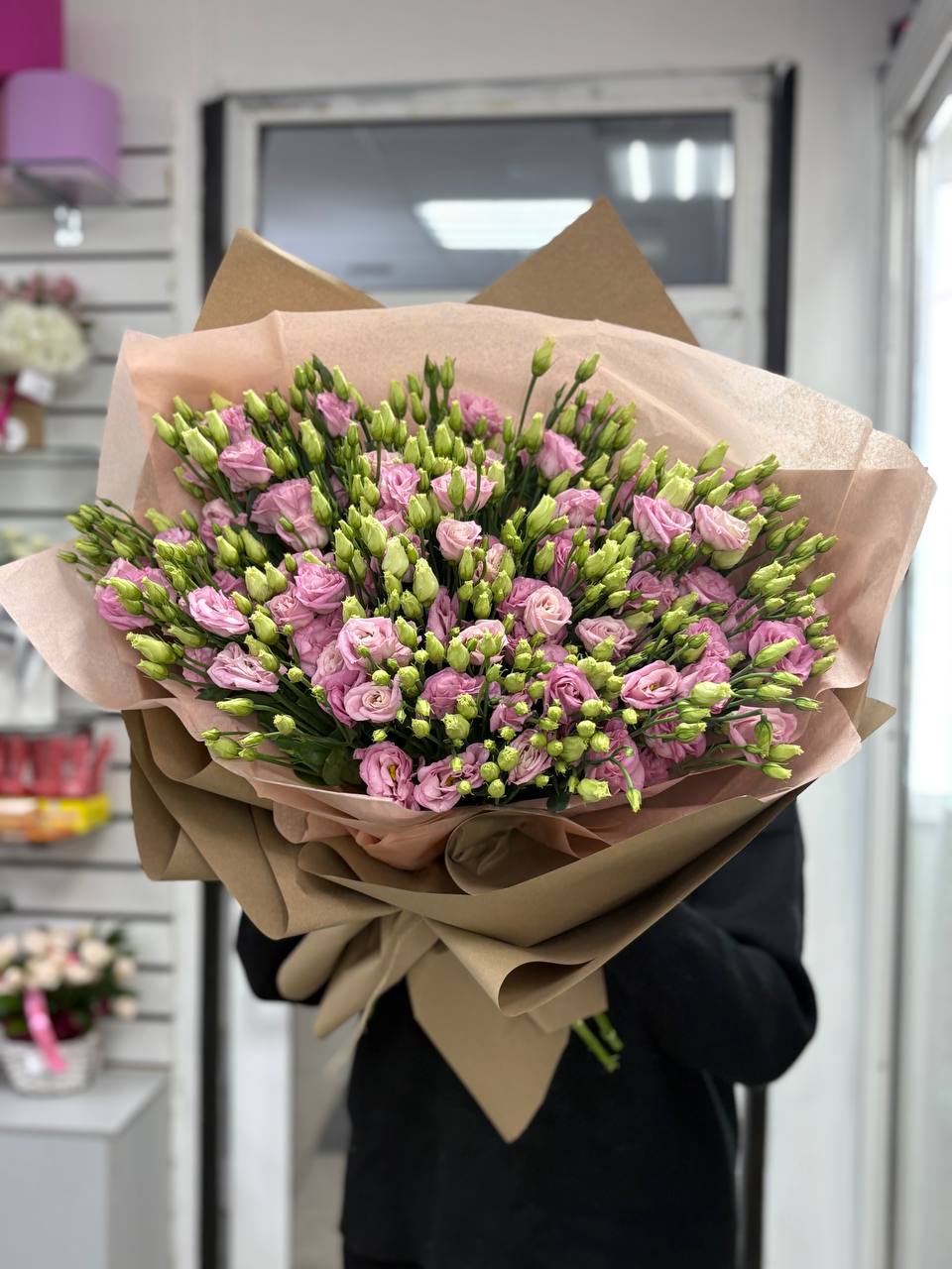 Букет из эустом