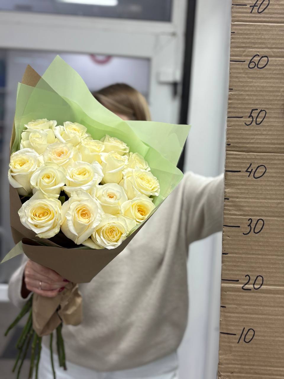 Букет  17 роз Эквадор