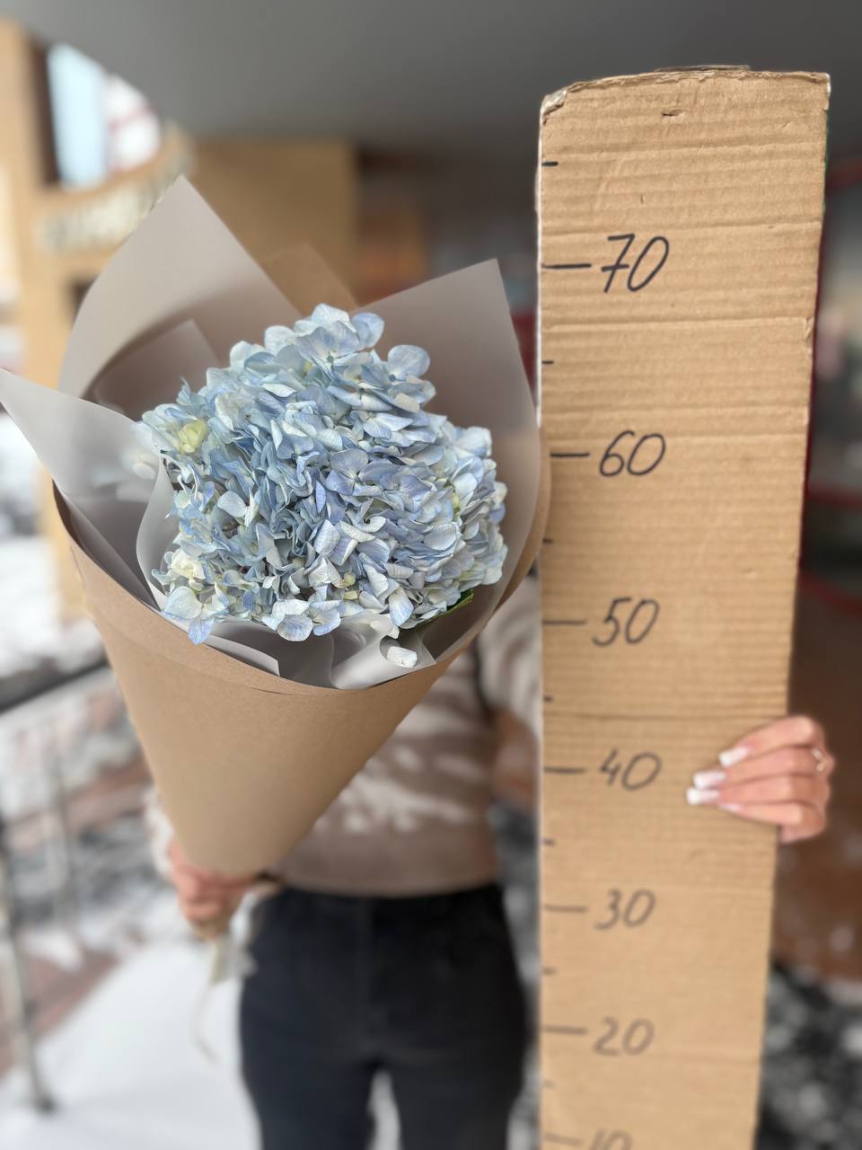 Букет из 1ой гортензии