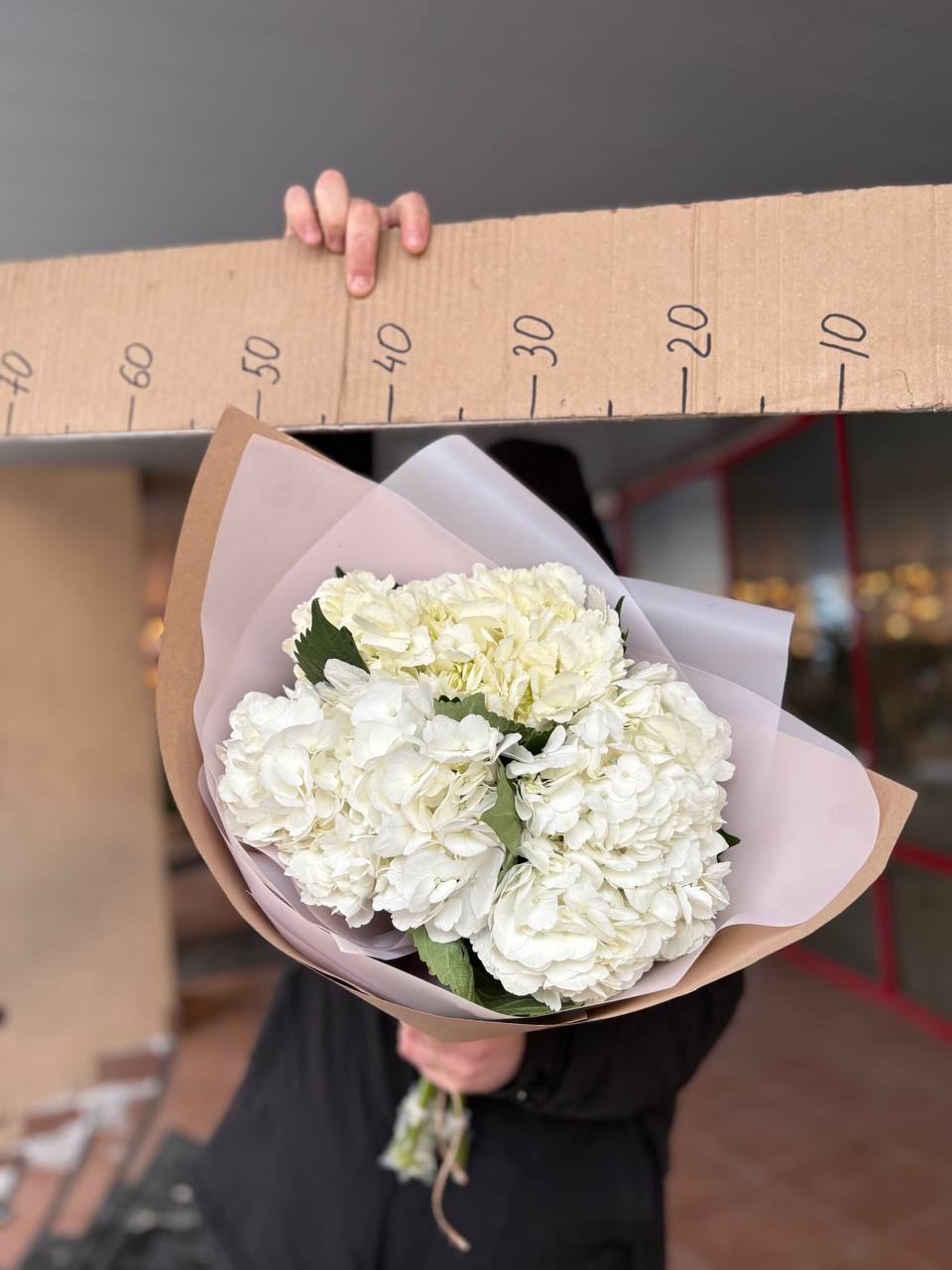 Букет из 3х гортензий