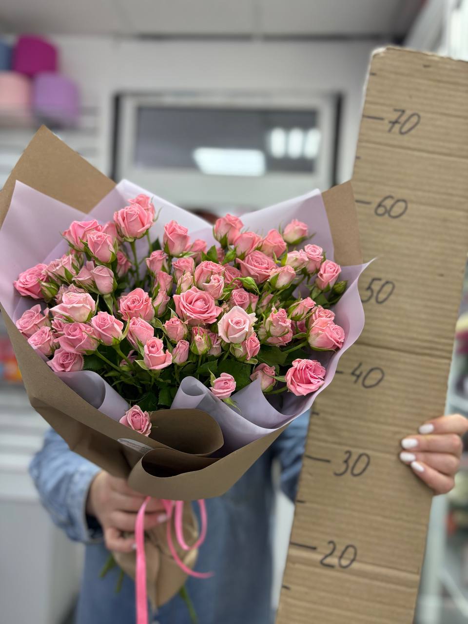 Букет кустовых роз