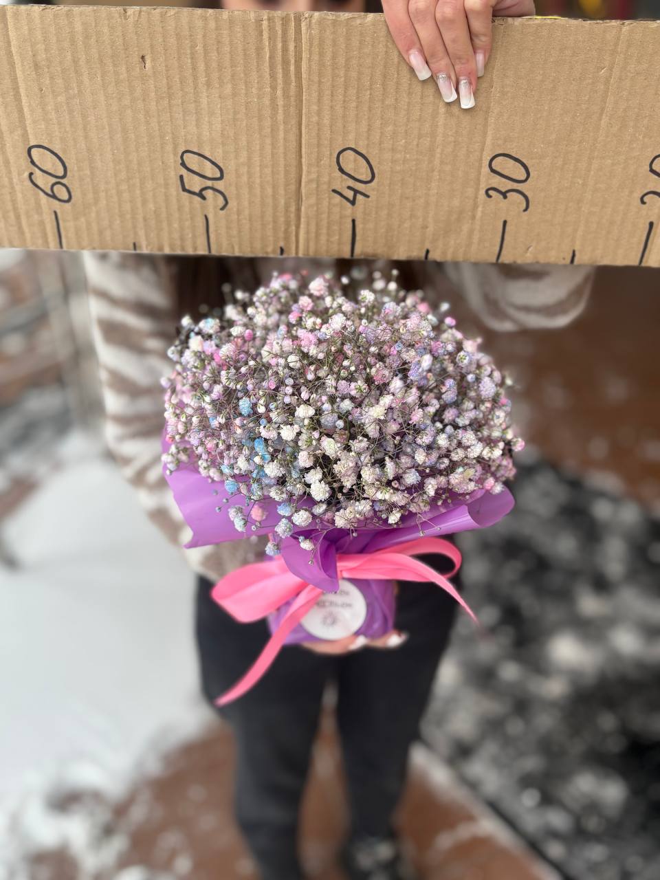 Коробка гипсофил