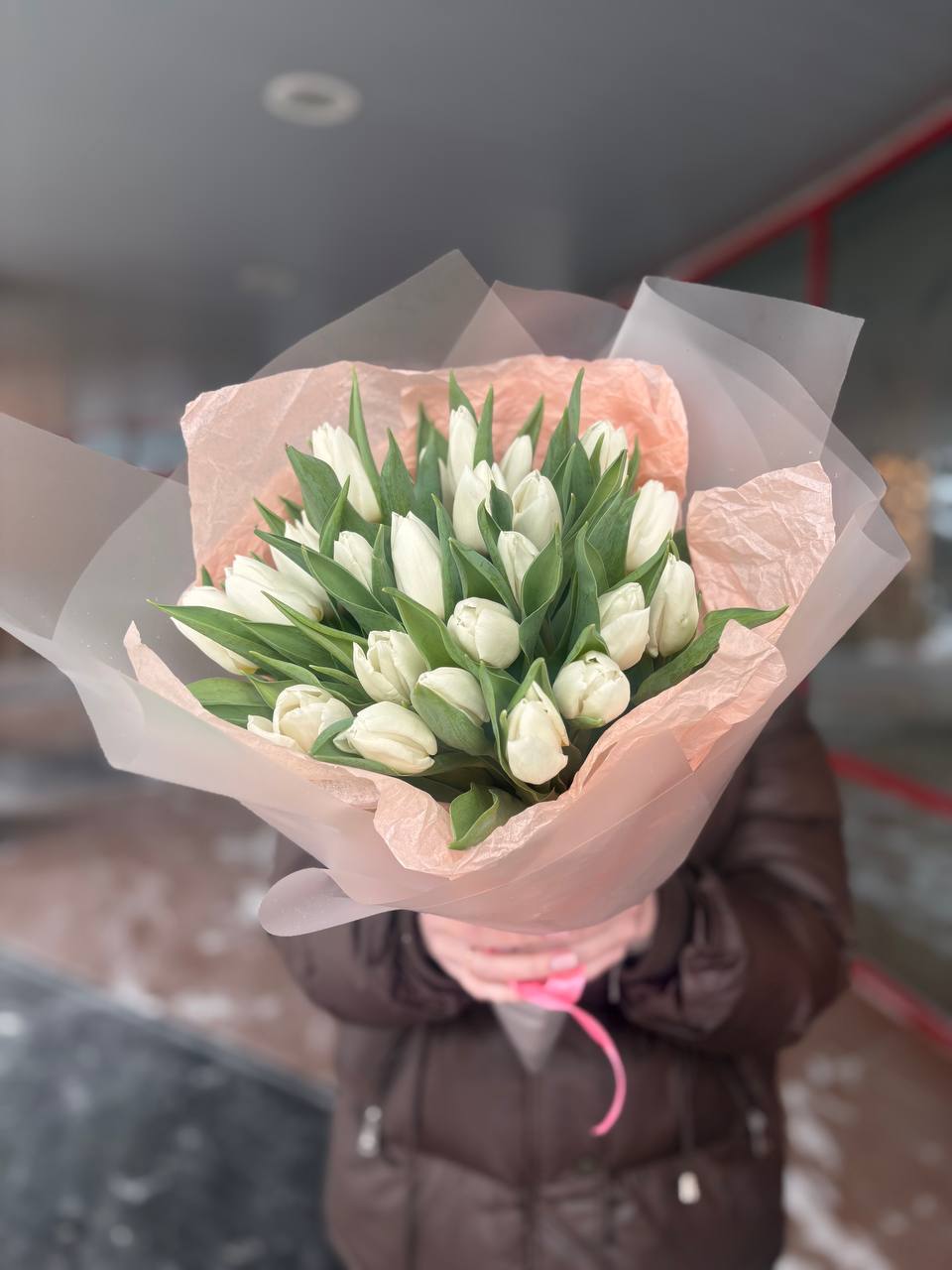 25 тюльпанов в букете