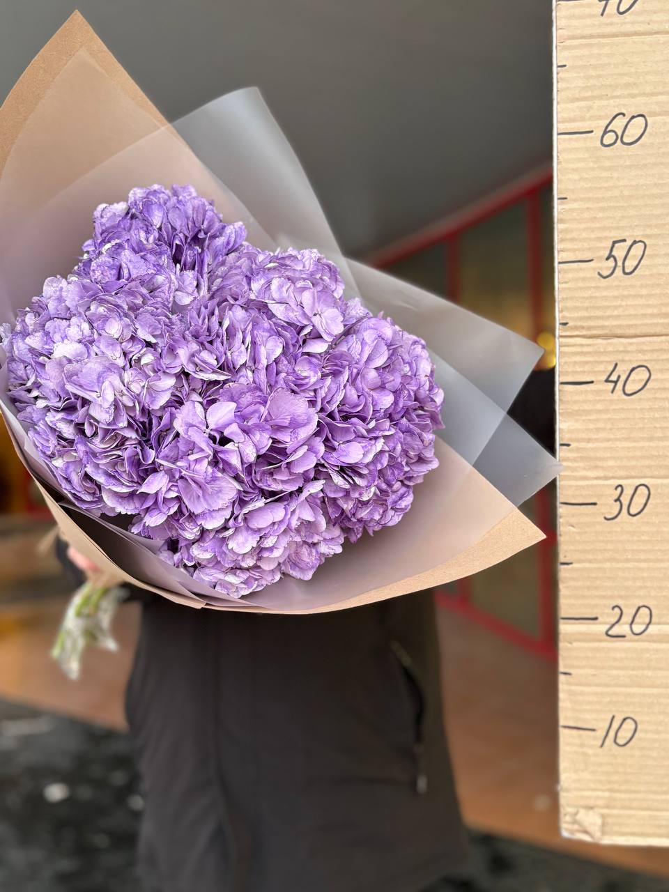 Букет из 5и гортензий