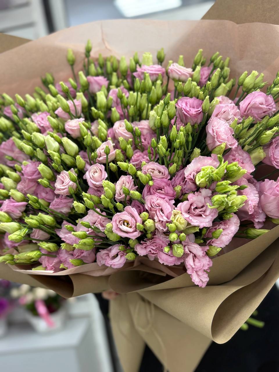 Букет из эустом