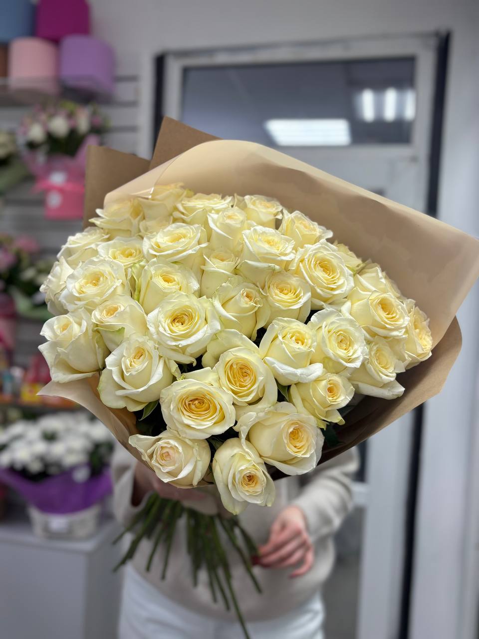 Букет 35 роз Эквадор