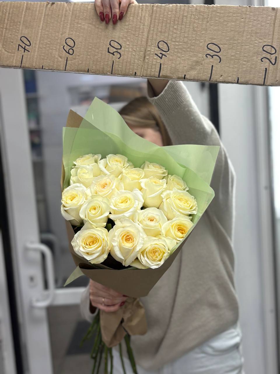 Букет  17 роз Эквадор