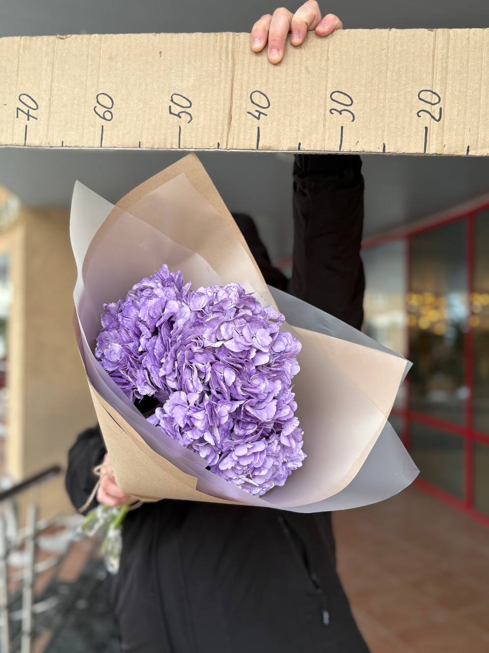 Букет из 3х гортензий