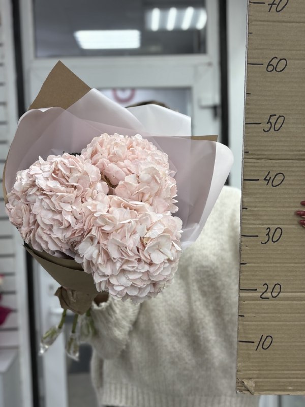 Букет из 3х гортензий