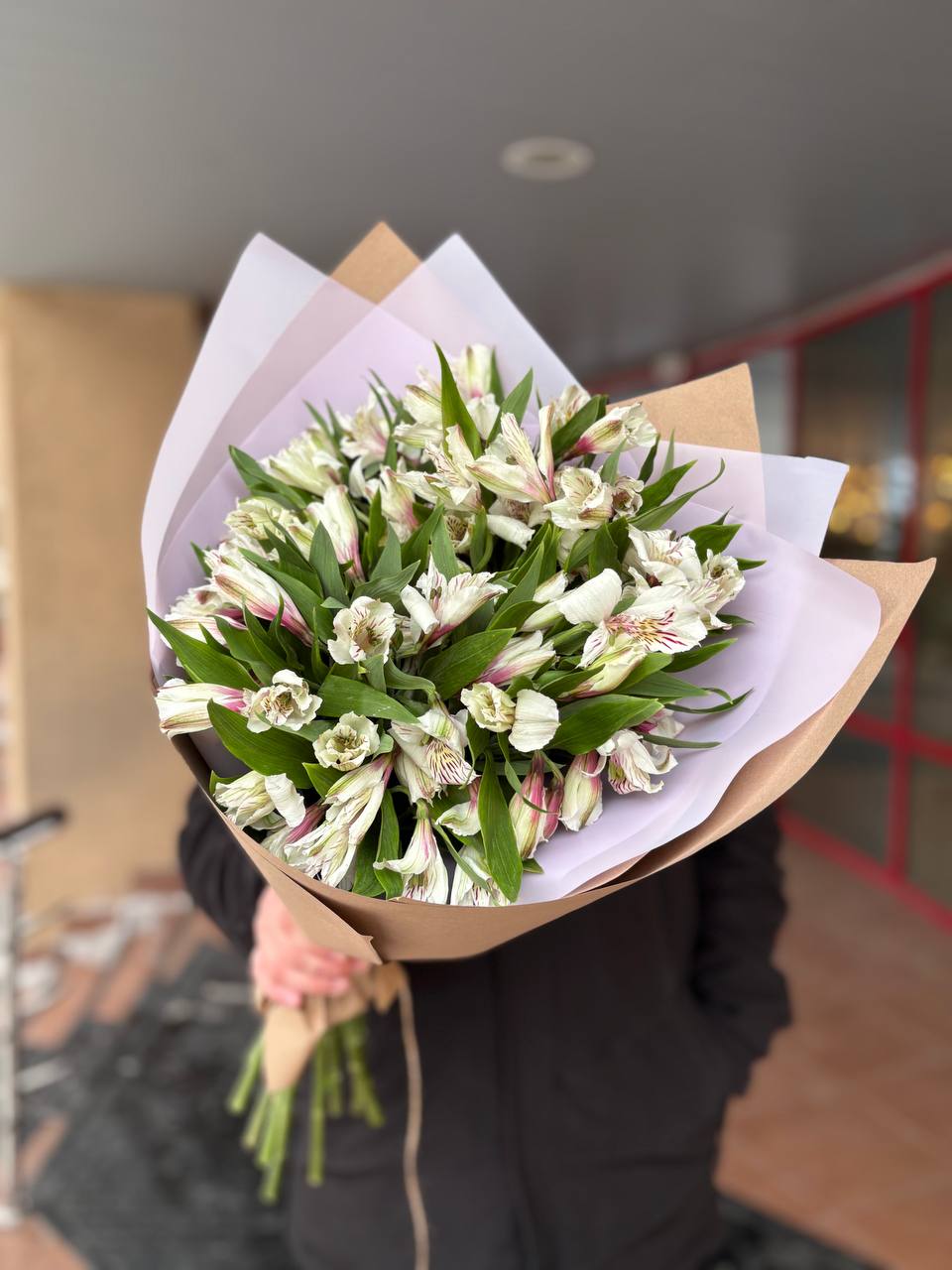 Букет из альстромерий