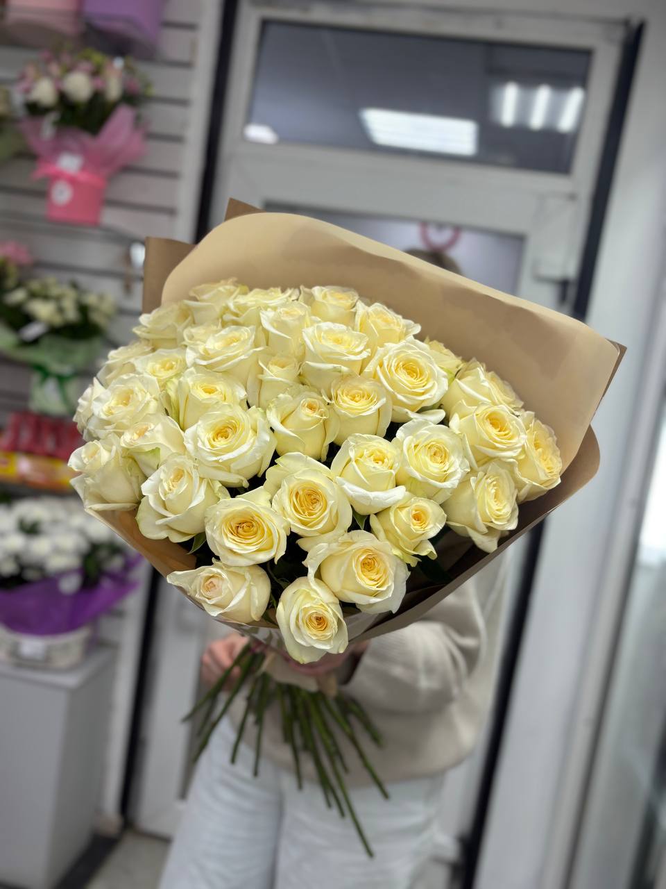 Букет 35 роз Эквадор