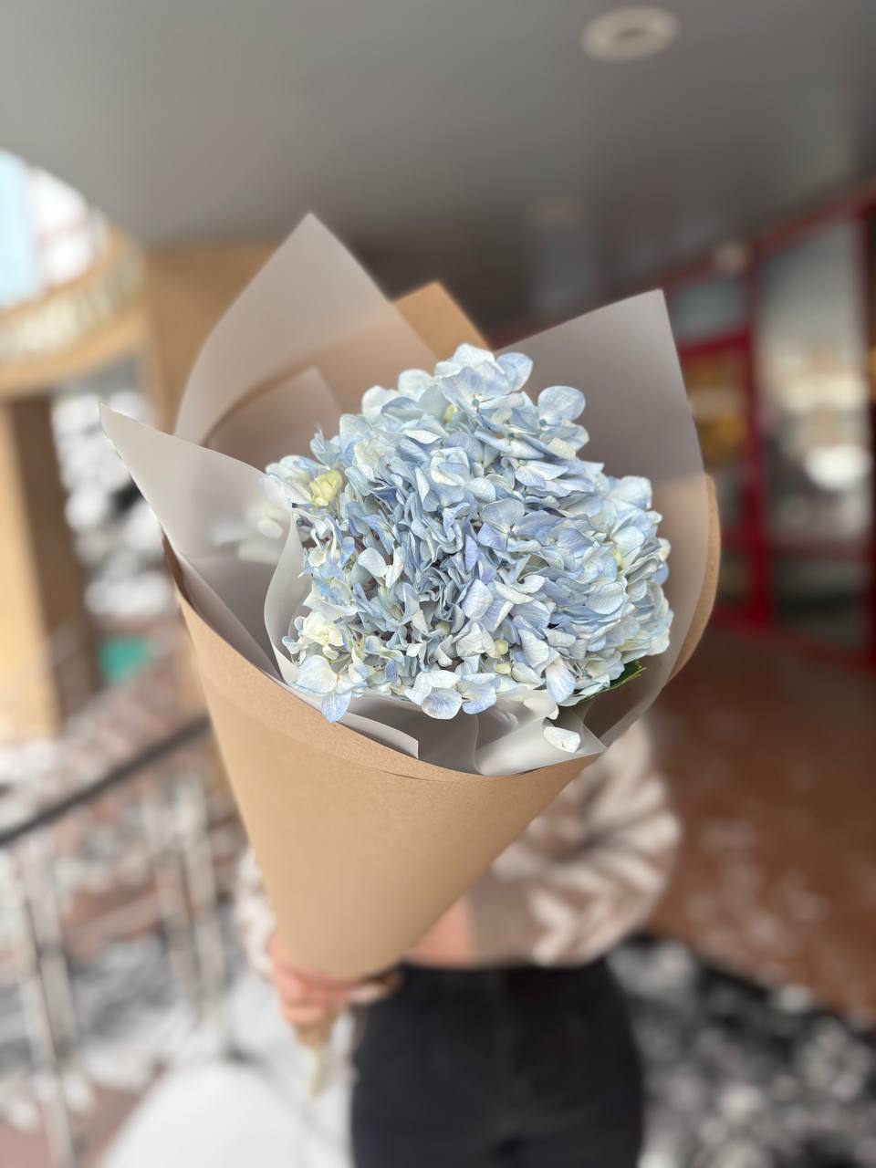 Букет из 1ой гортензии