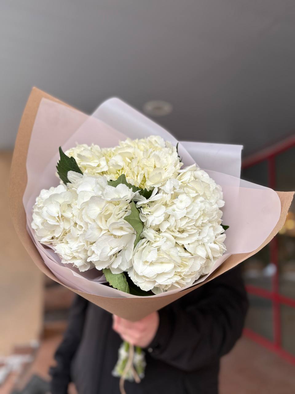 Букет из 3х гортензий